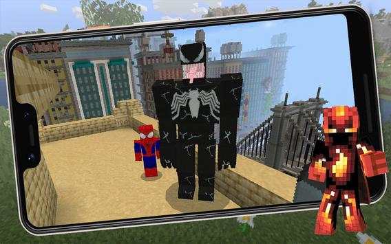 🕷️ Super-herói Homem Aranha Minecraft screenshot 3
