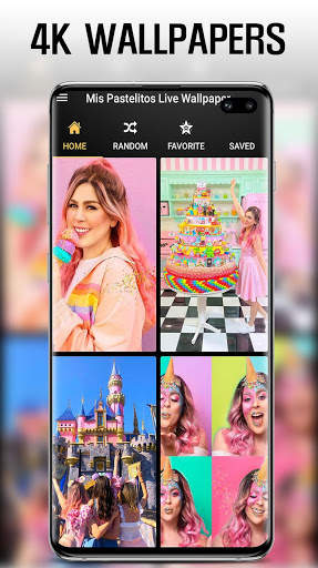 Mis Pastelitos Live Wallpaper HD 4K screenshot 2