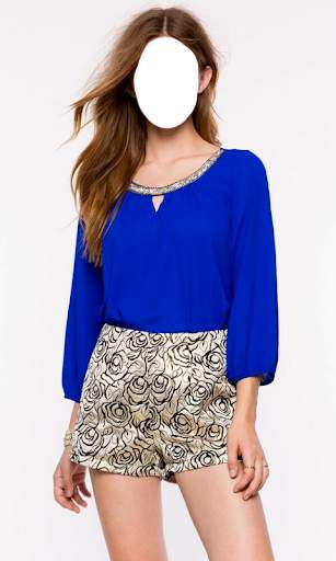 Women Shorts Outfit Photo Suit screenshot 9