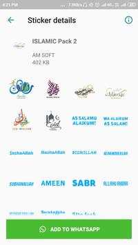 Islamic Stickers for Whatsapp screenshot 2