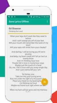 Mp3 Lyrics Music Player screenshot 4