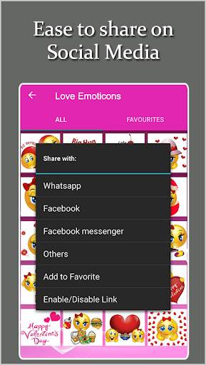 Love Stickers for Viber screenshot 1