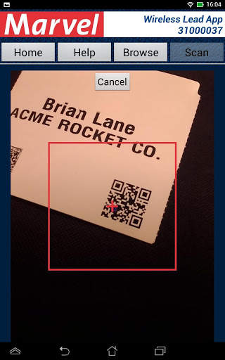 Marvel LeadScanner screenshot 4
