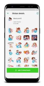 I Love You Sticker for Whatsapp - WAStickerApps screenshot 2
