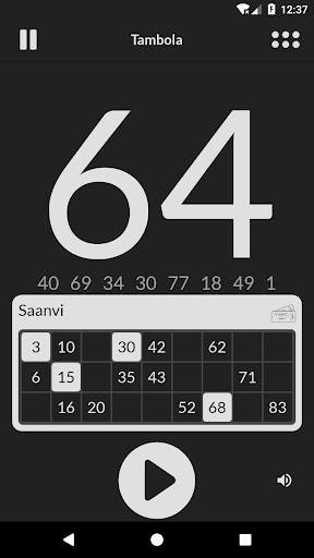 Tambola Generator screenshot 2