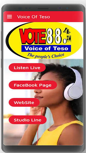 88.4 FM Voice Of Teso 1 تصوير الشاشة