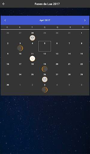 Fases da Lua 2020 com Widget скриншот 2