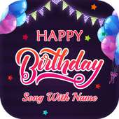 Birthday Song With Name logo