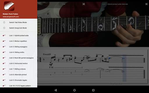 Jazz Rock Guitar Lite screenshot 10