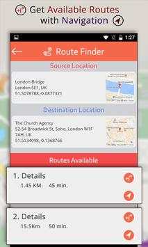 Route Finder With GPS & Navigation On Maps screenshot 3
