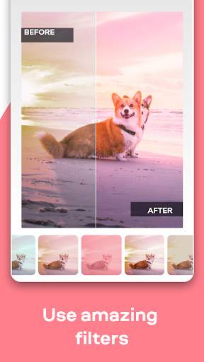 Movavi Picverse photo editor app: filters, presets 2 تصوير الشاشة