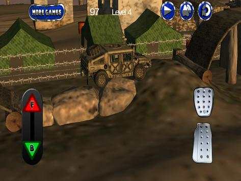 Military car off road 3d screenshot 5
