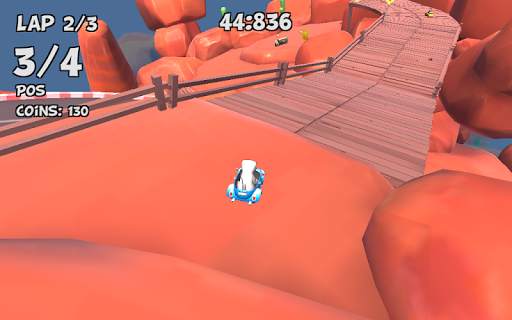 Crazy Cat Rush Racing Run Kitty Craft screenshot 2