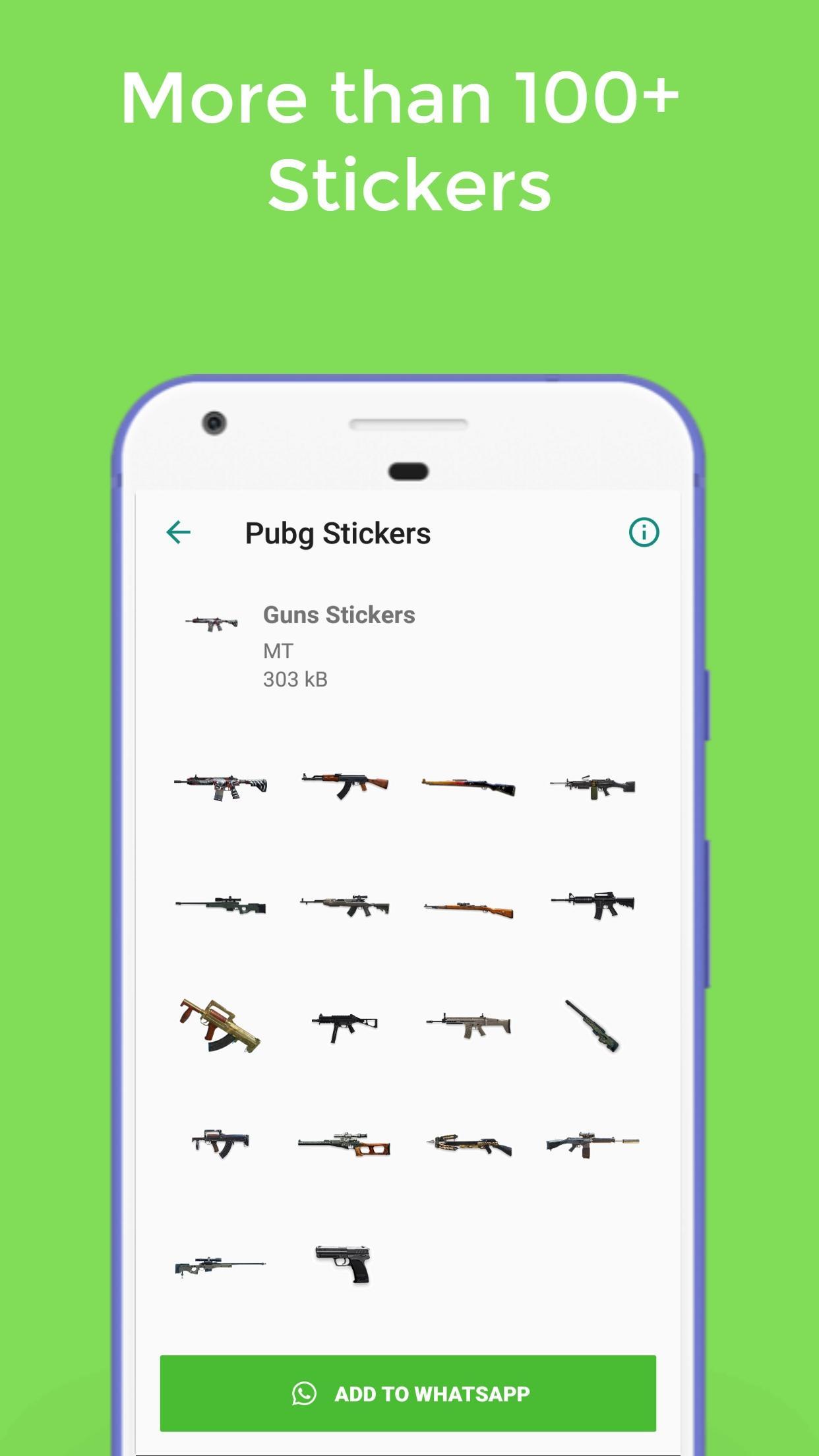 Game stickers for PUBG screenshot 3