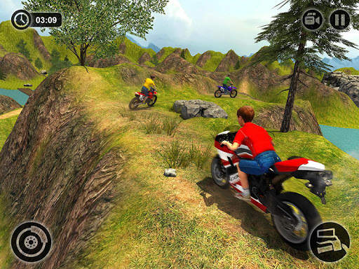 Kids Downhill Mountain Motorbi screenshot 8