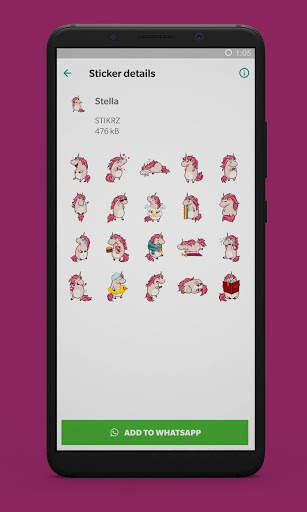 STIKRZ - Unicorn Sticker Pack for WhatsApp screenshot 4