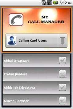 Call Manager Lite screenshot 2