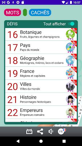 Mots cachés - mêlés screenshot 6