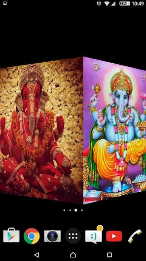 Ganesha Live Wallpaper 3D FREE screenshot 3