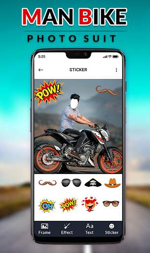 Man Moto Photo Suit screenshot 4