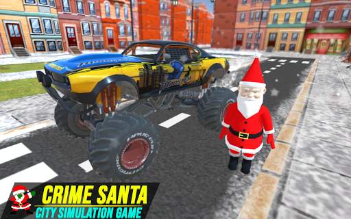 Santa Claus Rope hero Crime City Action Game screenshot 11