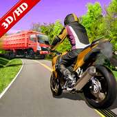 Highway Traffic Rider 3d Motorcycle Racer logo