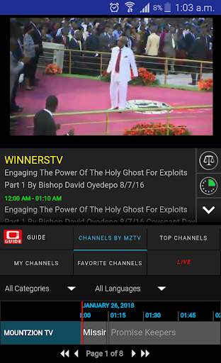 Mount Zion TV Network & Forum screenshot 6