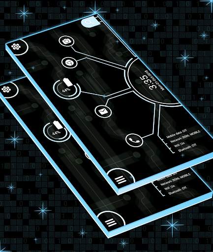 Curve Hi-tech Launcher 2021 Pro - Next Generation screenshot 2