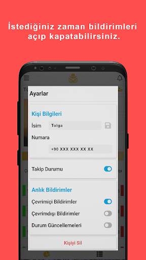 Whatsapp için takip: Uygulama kullanım analizi screenshot 4