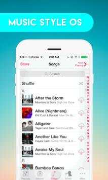 iMusic - OS 10 Music player screenshot 1