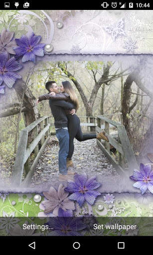 Romantic Live Wallpaper screenshot 3