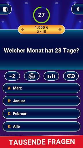 Millionär 2024: Trivia Quiz screenshot 1