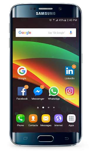 Galaxy S20 Ultra Launcher Them screenshot 1