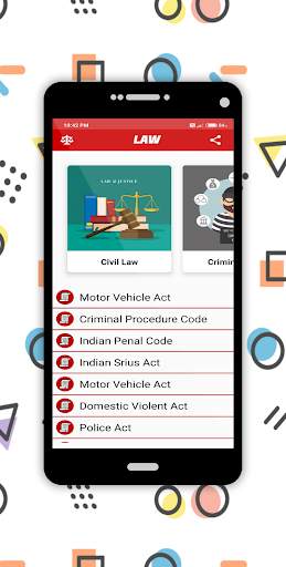 Indian Constitution Law's, Indian law and acts screenshot 2