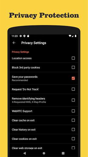 Free Browser - Unblock VPN Browser screenshot 3