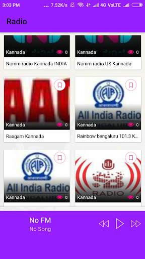 Kannada FM Radio 100+stations screenshot 3