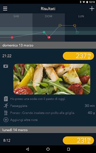 CONTOUR DIABETES app (IT) screenshot 4