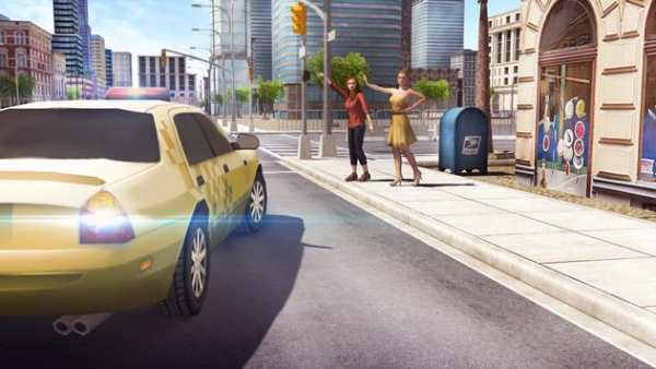 Taxi Games - Taxi Driver 3D screenshot 2