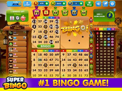Super Bingo HD - Bingo Games 9 تصوير الشاشة
