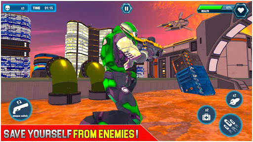 Robo Battleground: Strange Legacy War - Free Game screenshot 5