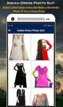 Indian Dress Photo Suit 1 تصوير الشاشة