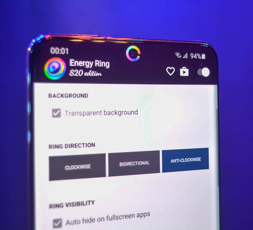Energy Ring - S20/5G/Ultra/+ battery indicator! screenshot 4