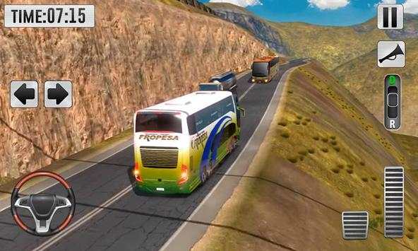Real Bus Uphill Climb Simulator - Hill Station screenshot 2