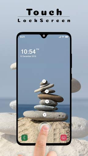 Touch Lock Screen - Photo Touch Position Password 2 تصوير الشاشة
