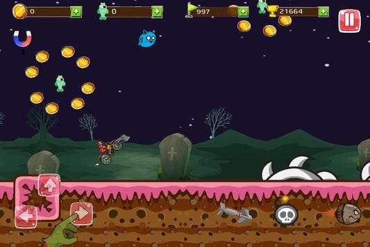 Racing Moto VS Zombie screenshot 7