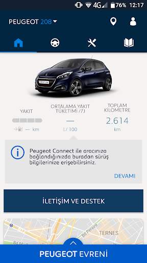 MYPEUGEOT APP screenshot 1