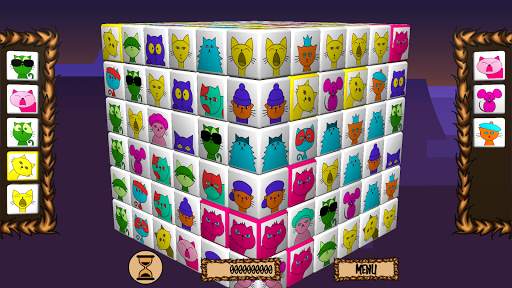 Angry  Cats Mahjong स्क्रीनशॉट 5