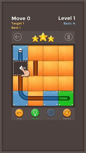 Unblock The Ball: Slide Puzzle screenshot 1