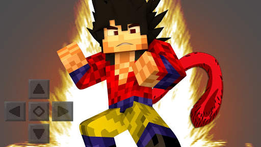 Mod Dragon Block Saiyan For Minecraft PE screenshot 1
