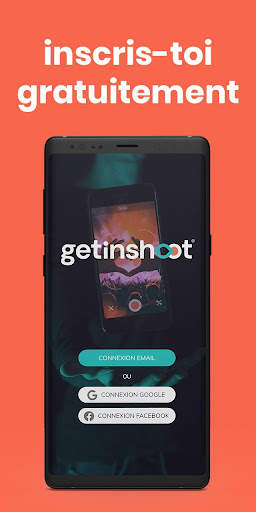 Getinshoot - Collecte vidéo & montage automatisé screenshot 1